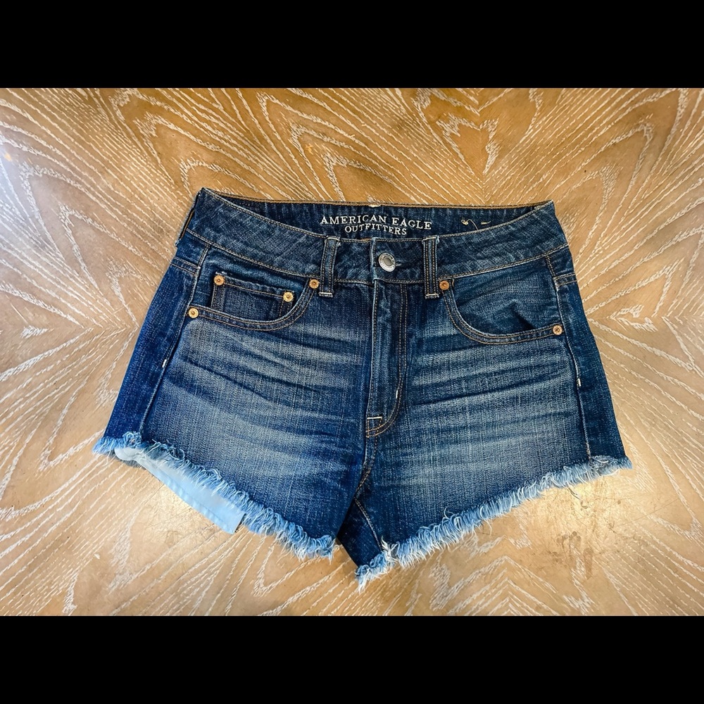 American Eagle cut-off denim shorts